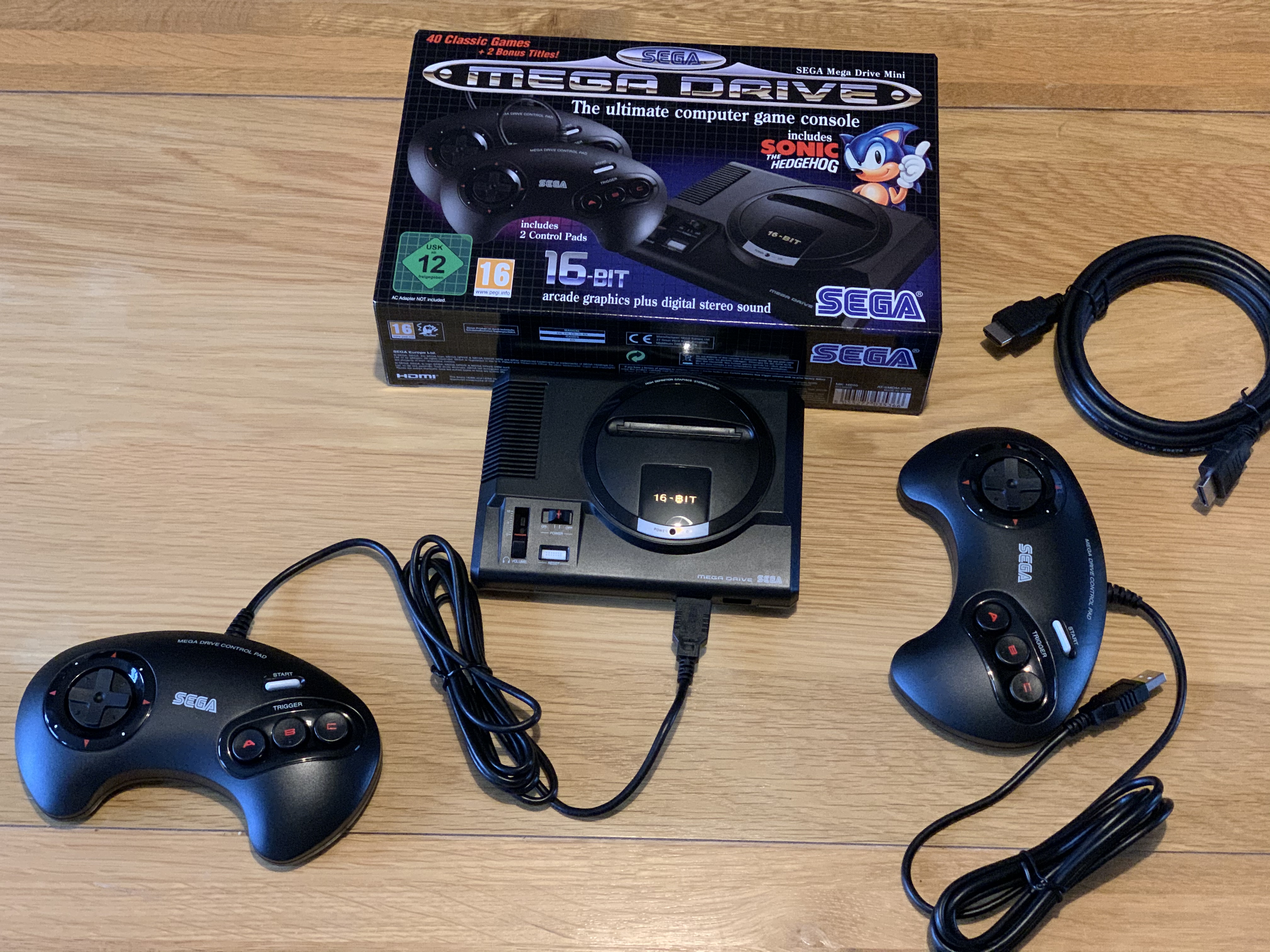 Mega Drive Mini Hack Megadrive Mini – First Impressions – RetroBreak